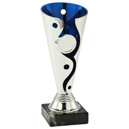 Super Budget Trophy - SET.245 - Zilver / Blauw