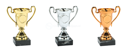 Super Budget Trophy - SET.324 - Goud, Zilver en Brons