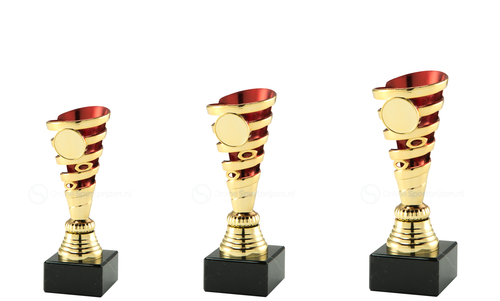 Super Budget Trophy - SET.34806 - Goud / Rood