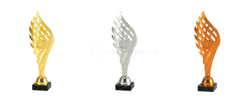 Super Budget Trophy - SET.350 - Goud, Zilver en Brons
