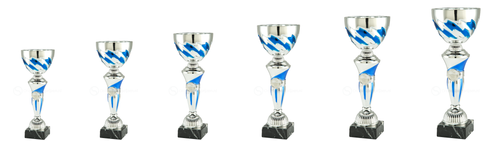 Trofee Lisse - ET.465 - Zilver / Blauw