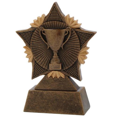 Trofee Standaardje - FG704 - Antiek Brons