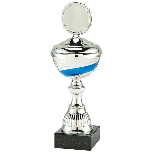Trofee Ukkel - MT.134 - Zilver / Blauw
