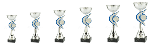 Trofee Zeist - ET.453 - Zilver / Blauw