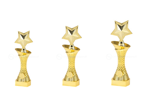 Trofee met Ster - ST.120 - Goud