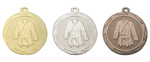 Vechtsport Medaille - 45 mm - BS.ME106 - Goud, Zilver en Brons