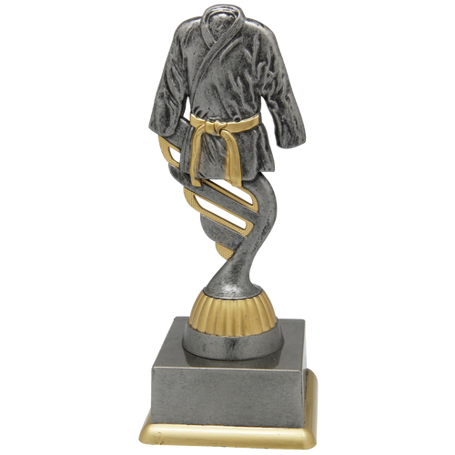 Vechtsporttrofee - SS1730 - Antiek Zilver / Goud