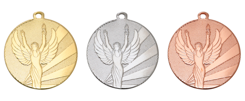 Victory Medaille - 50 mm - D112J - Goud, Zilver en Brons