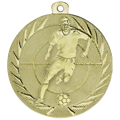 Voetbal Medaille - 50 mm - BS.ME75 - Goud, Zilver en Brons