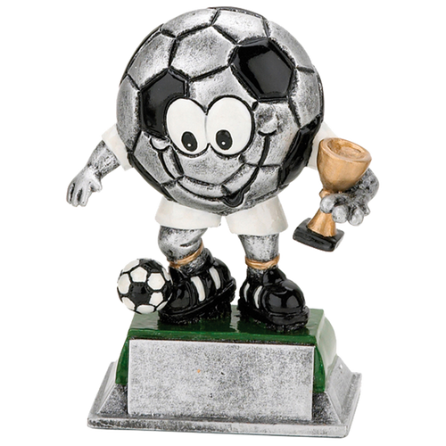 Voetbal Prijs - FG751 - Antiek Zilver