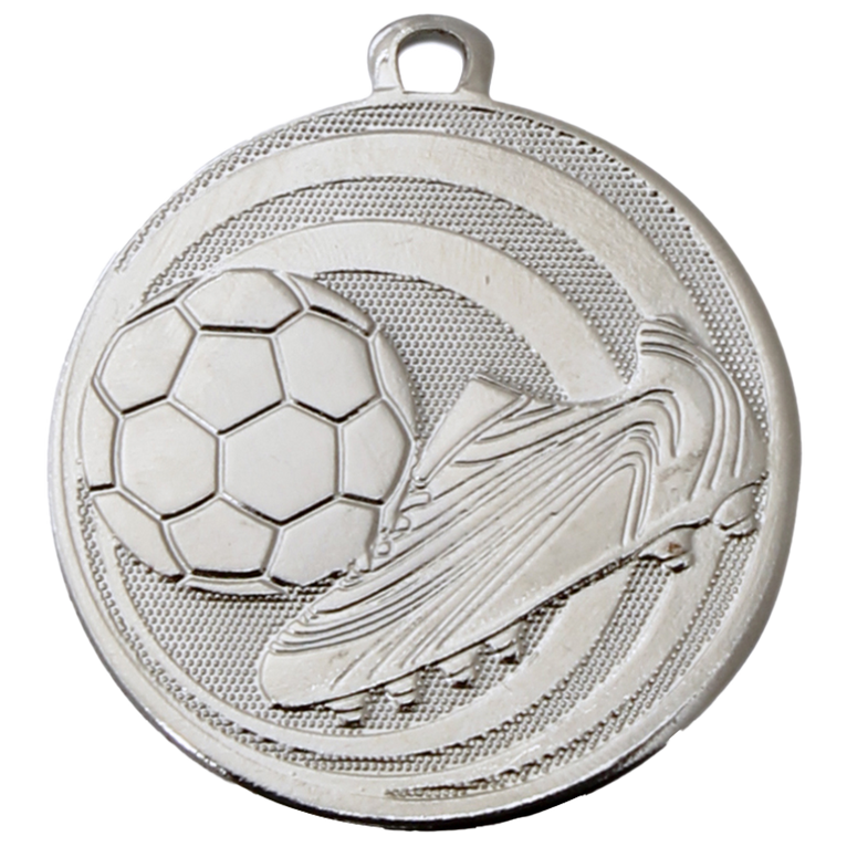 Voetbal Medaille - 45 mm - ME.090 - Goud, Zilver en Brons