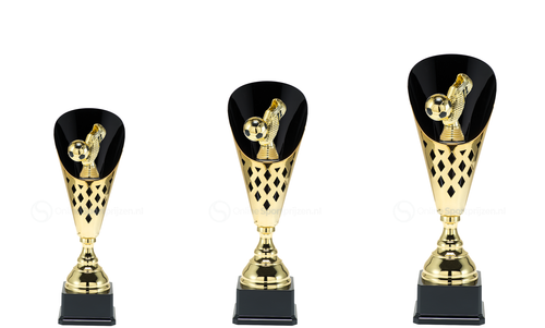 Voetbalbokaal - ST.088 - Goud / Zwart