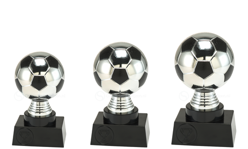 Voetbalprijs - SE1923 - Zilver / Zwart