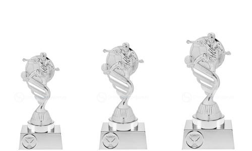 Voetbaltrofee - ST.014 - Zilver