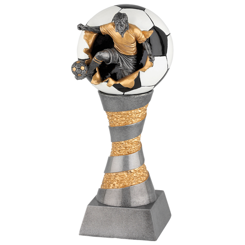 Voetbaltrofee Amsterdam FG199-FG204 - Antiek Zilver / Goud