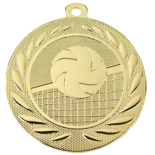 Volleybal Medaille - 50 mm - DI5000.N - Goud, Zilver en Brons