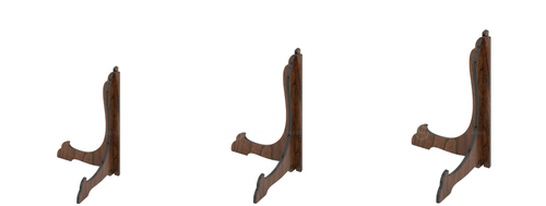 Wandbord Standaard - 80-145mm - D90-D92 - Bruin