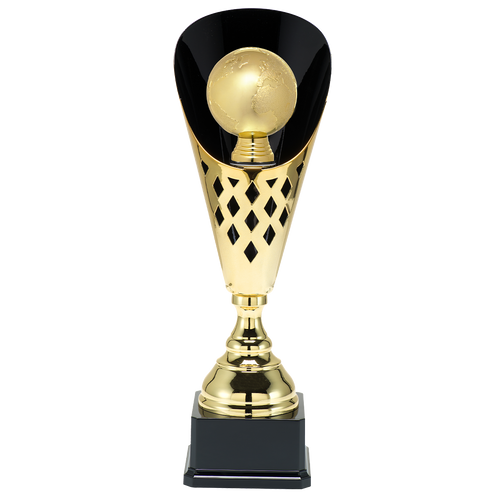 Wereldbolbokaal - ST.081 - Goud / Zwart