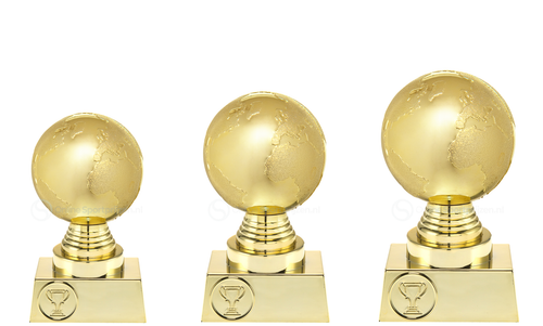 Wereldbolprijs - ST.025 - Goud