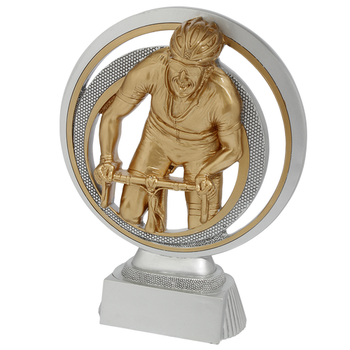Wielersport Prijs - RE.081 - Antiek Zilver / Goud