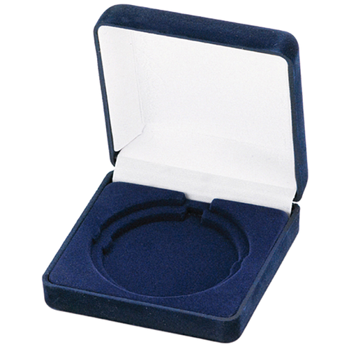 Luxe Medaille Doosje voor 60 en 70 mm Medailles - B121 - Blauw