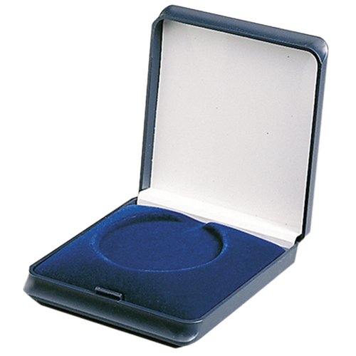 Luxe Medaille Doosje voor 50 mm Medailles - B66 - Blauw