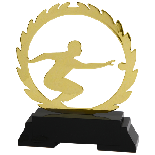 Metalen Petanque Heren Prijs - L241 - Goud