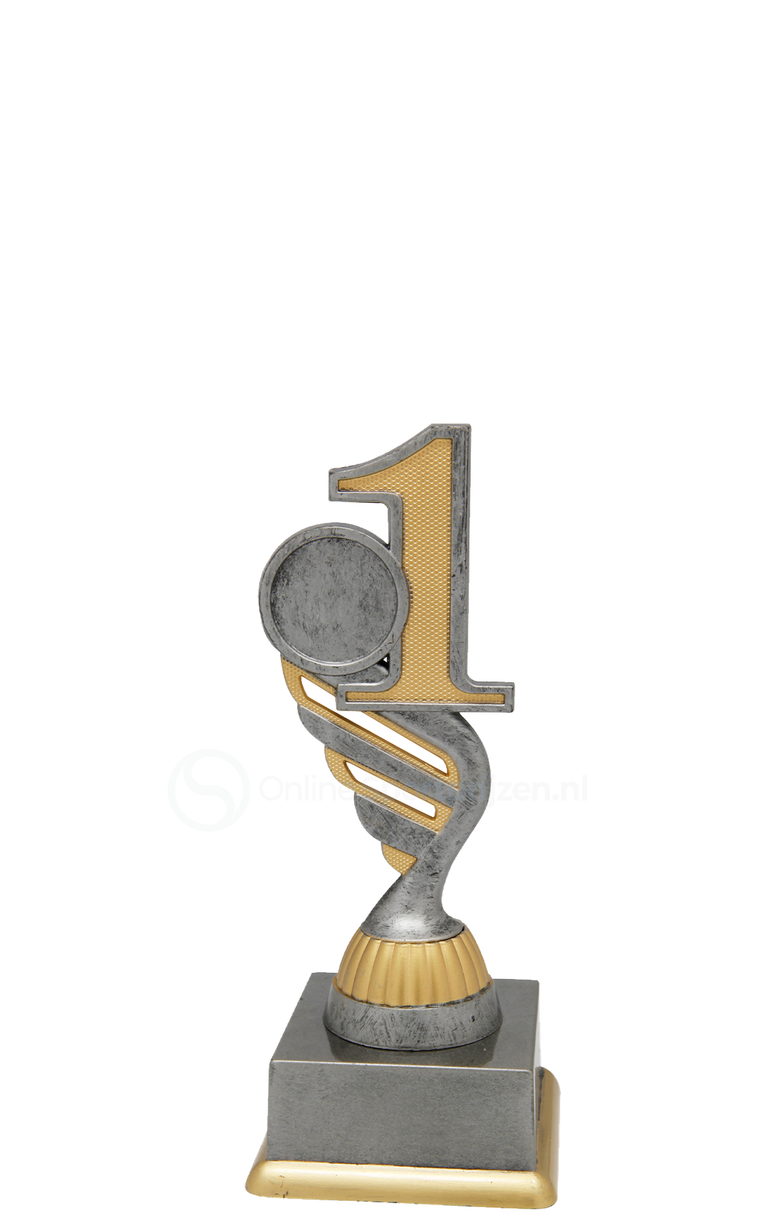 1e Prijs Trofee - SS1722 - Antiek Zilver / Goud