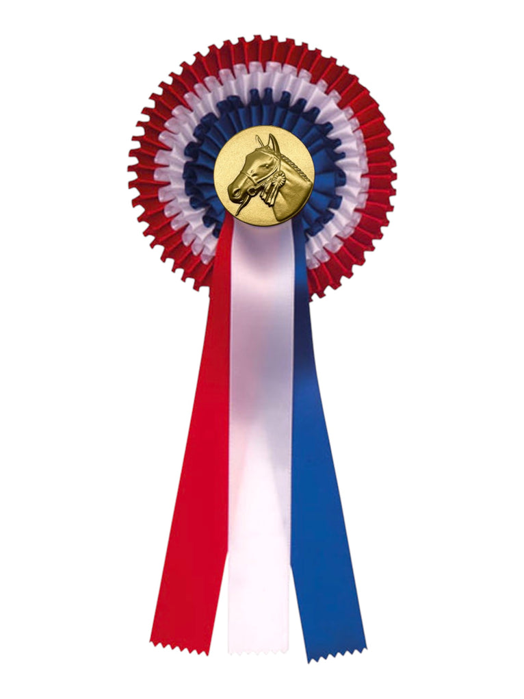 3-Rings Rozet Paardensport - Dierententoonstelling Rozet - R3