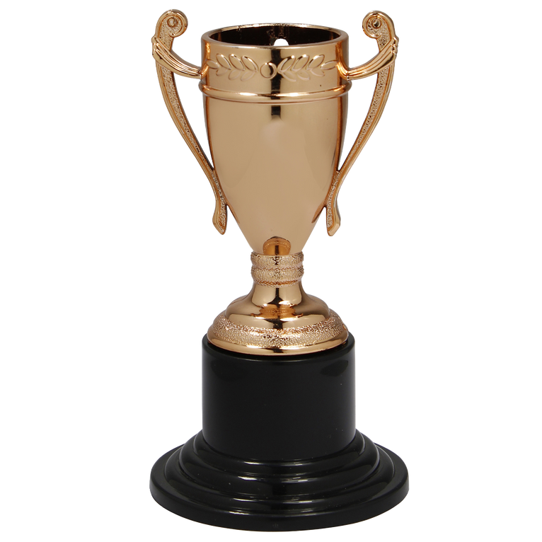 3D Trofee Medaille - 105 mm - DC001 - Goud, Zilver en Brons