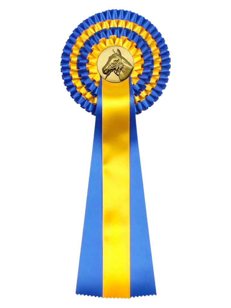 4-Rings Rozet Paardensport - Dierententoonstelling Rozet - R4