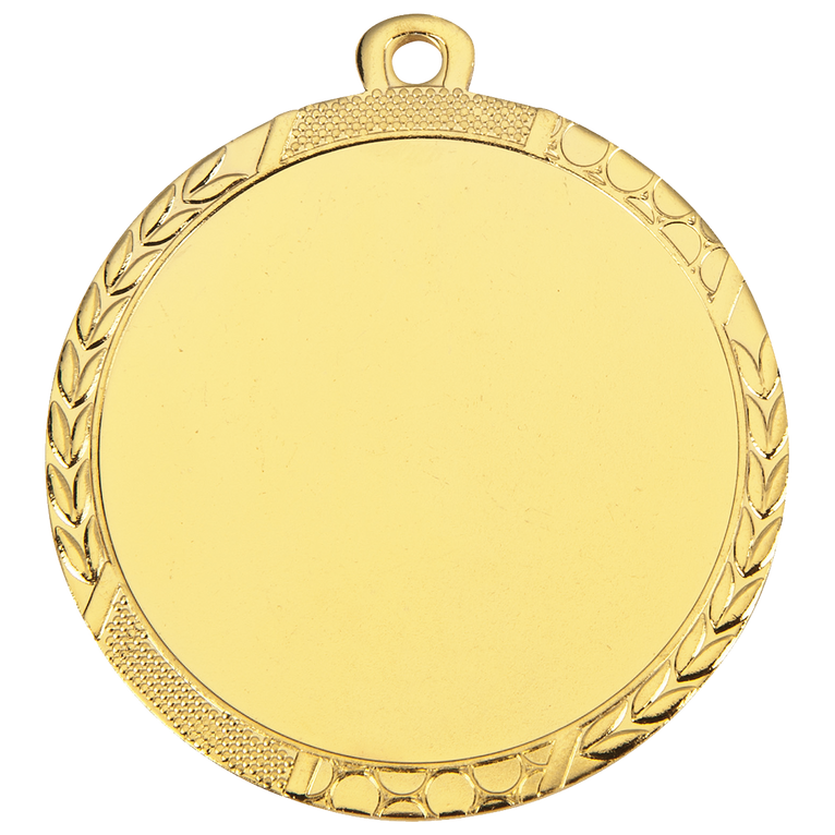 60 mm Medaille geschikt voor Grote Afbeelding - D113 - Goud, Zilver en Brons