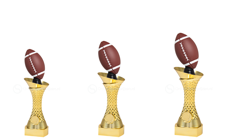American Footballtrofee - ST.056 - Goud
