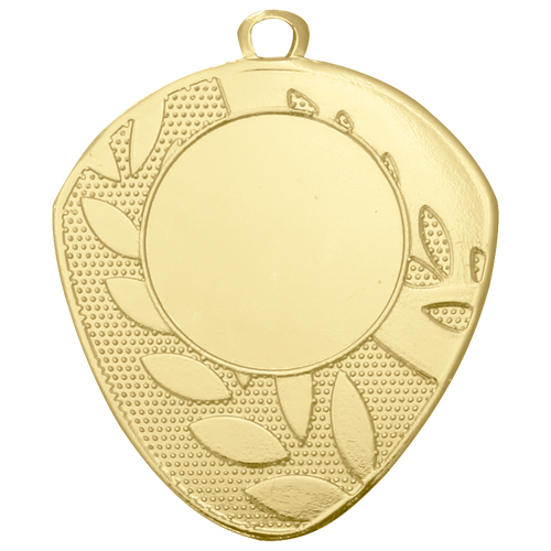 Asymmetrische Medaille - 50 mm - D107 - Goud, Zilver en Brons