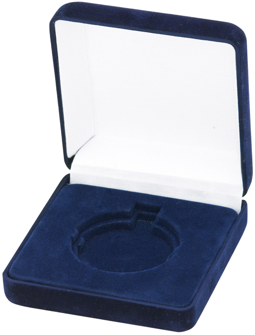 Luxe Medaille Doosje voor 45 en 50 mm Medailles - B120 - Blauw