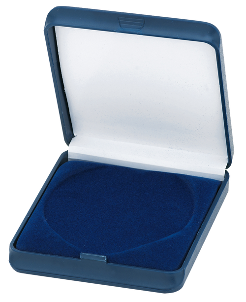 Luxe Medaille Doosje voor 70 mm Medailles - B67 - Blauw