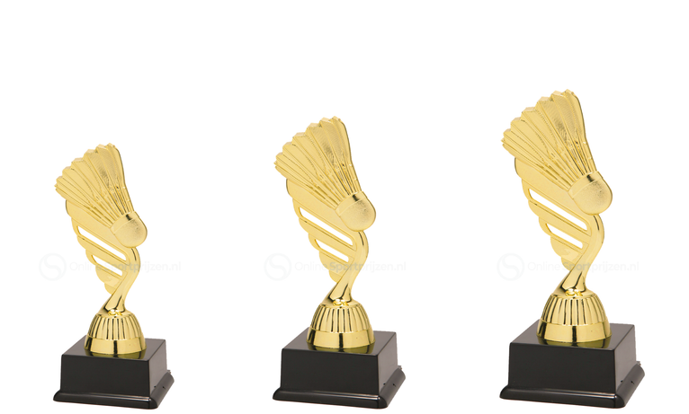 Badmintontrofee - SS1808 - Goud