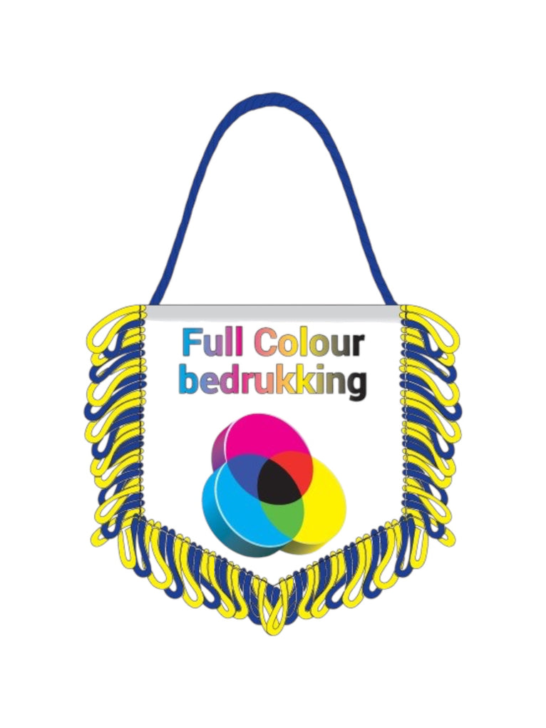 Banier met Full Colour Ontwerp in 2 Formaten - BA1