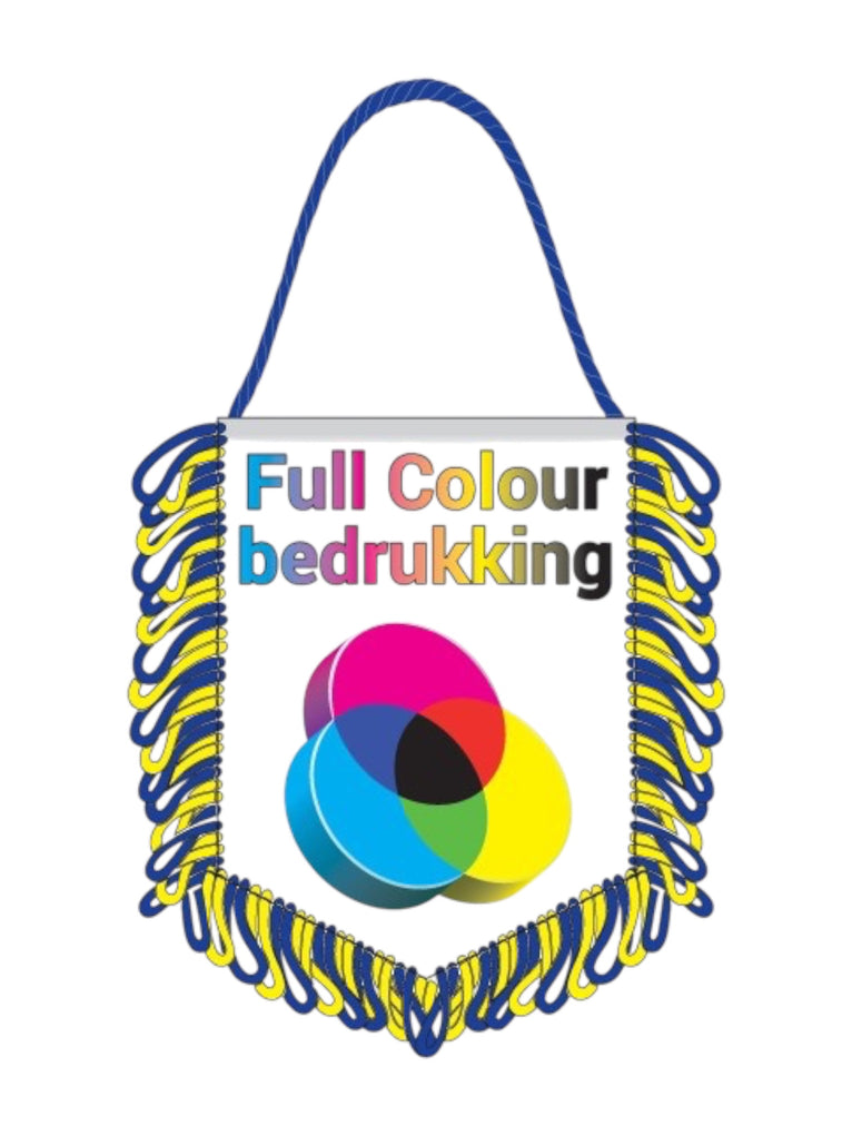 Banier met Full Colour Ontwerp in 2 Formaten - BA1