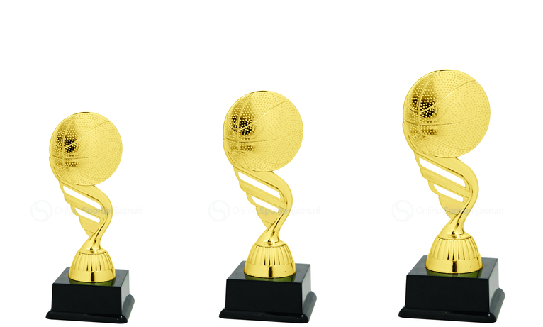 Basketbaltrofee - SS1742 - Goud