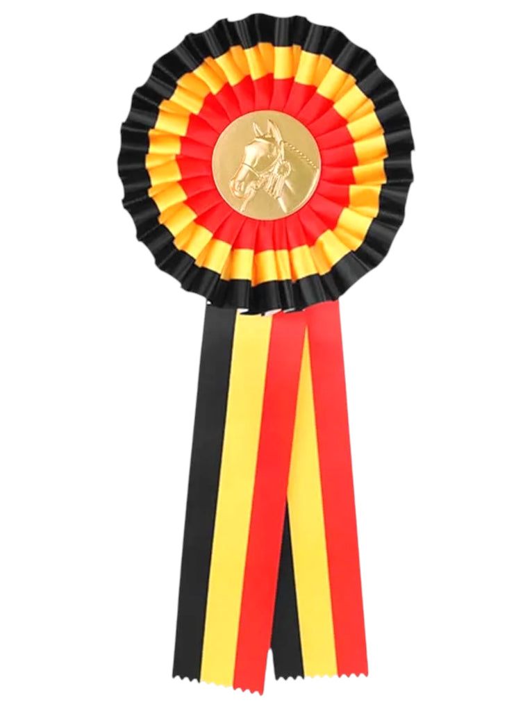 Belgische Kampioensrozet Paardensport - Dierententoonstelling Rozet - ROS3BE