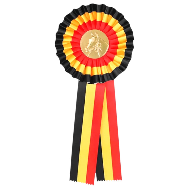 Belgische Kampioensrozet Paardensport - Dierententoonstelling Rozet - ROS3BE