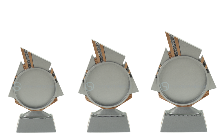 Blaze Disc Trofee - FG131-FG133 - Antiek Zilver