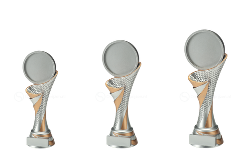 Blaze Disc Trofee - FG141-143 - Antiek Zilver