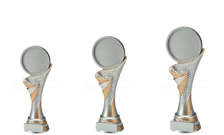 Blaze Disc Trofee - FG141-143 - Antiek Zilver