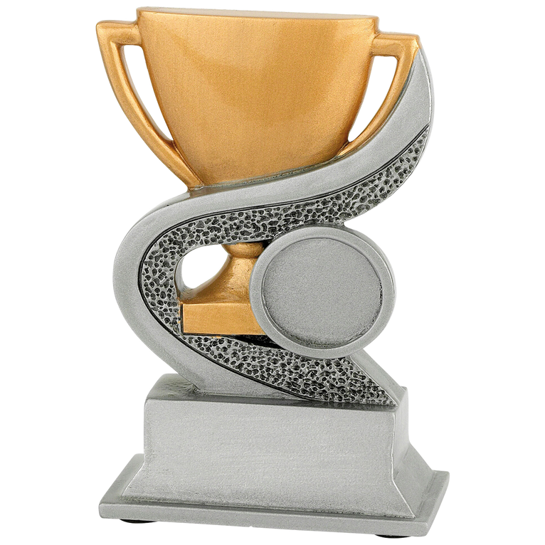 Bokaal Prijsje - FG900 - Antiek Zilver / Goud
