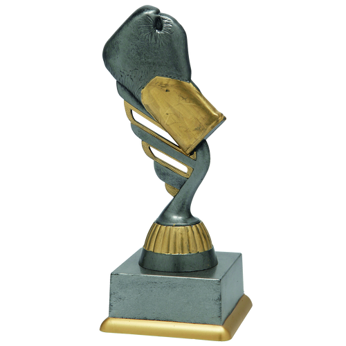 Bokstrofee - SS1829 - Antiek Zilver / Goud