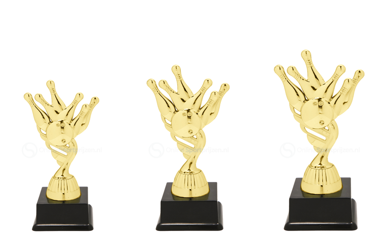 Bowlingtrofee - SS1718 - Goud
