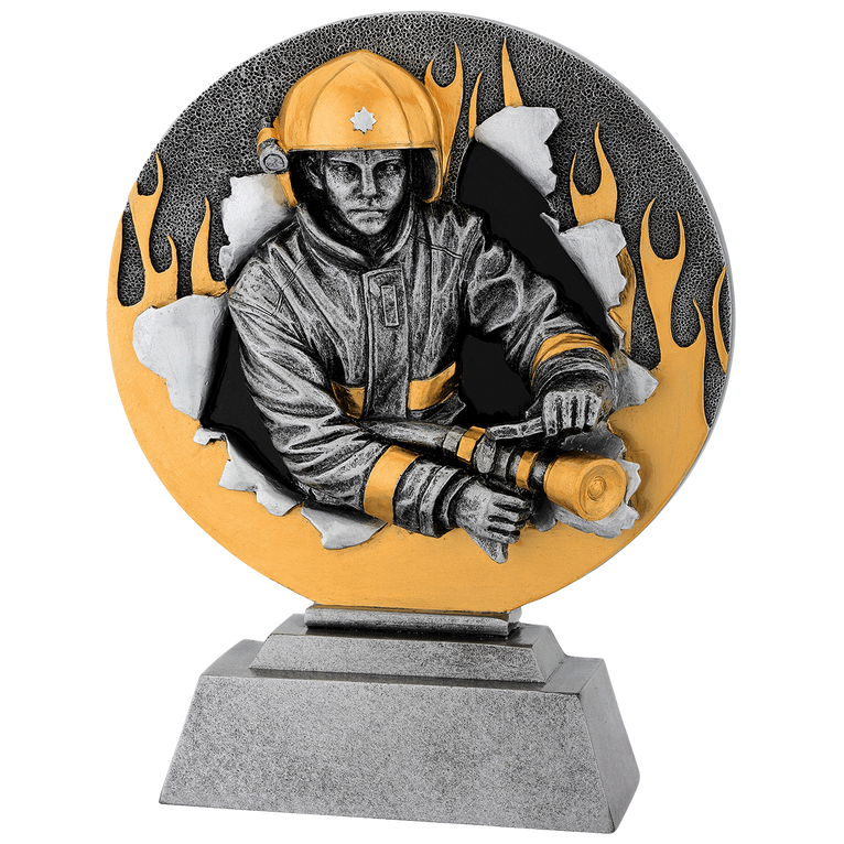 Brandweer Prijs - FG1180B - Zilver / Goud