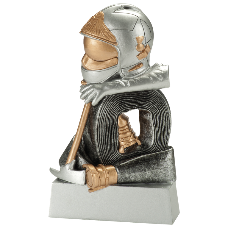 Brandweer Prijs - RE.171 - Antiek Zilver / Goud